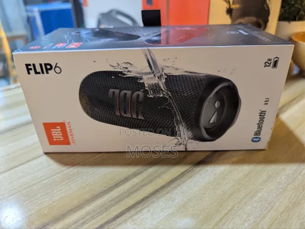 JBL Flip 6 Portable Bluetooth Speaker - 1