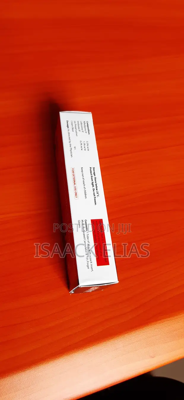 Anobliss Nifedipine Lidocaine Cream 30g - 1