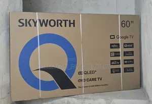 Skyworth 60" QLED Smart Google TV 4K UHD