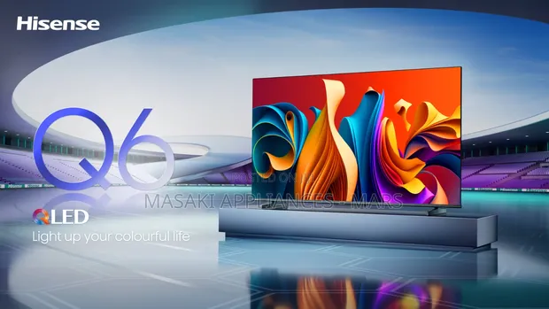 Hisense 85" QLED 4K Vidaa Smart TV Mpya Kabisa (85Q6N) - 1