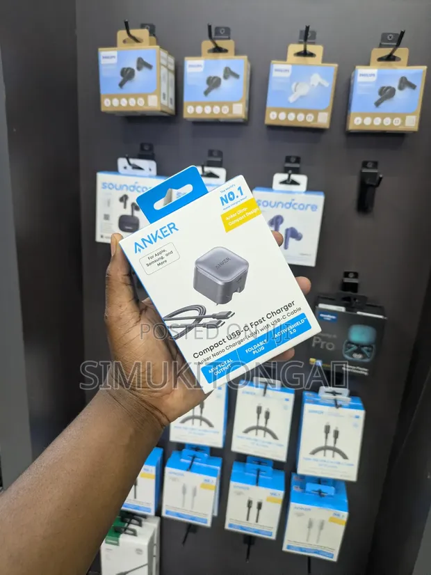 Anker W45 Nano Charger with USB-C Cable - 1
