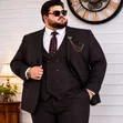 Men's Plain Suits - Big Sizes Available - 1