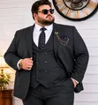 Men's Plain Suits - Big Sizes Available - 2