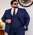 Men's Plain Suits - Big Sizes Available - 3