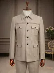 Checked Kaunda Suits - Brand Kali - 4