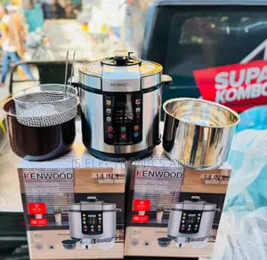 Kenwood 7.5L Pressure Cooker with 2 Pots & Frying Dish