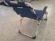 Blue Portable Folding Beach Chair with Steel Frame - 5
