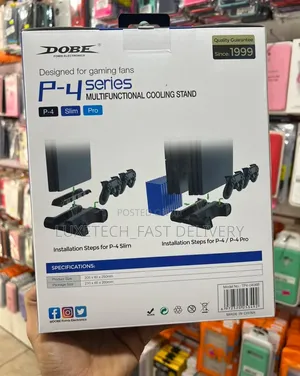 Dobe PS4 Multifunctional Cooling Station