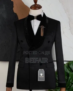 Men's Double Breasted Tuxedo Suit - Brand Kali