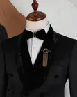 Men's Double Breasted Tuxedo Suit - Brand Kali - 3