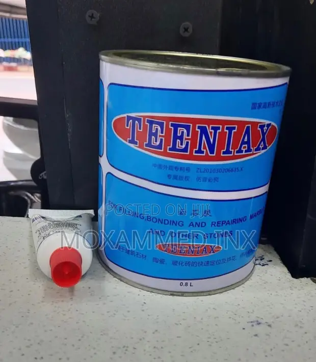 Teeniax Marble Glue - Mfumo wa Viambajengo Viwili - 1
