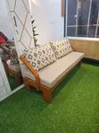 Wood-Mode Square Waiting Seat - Brand New - 3