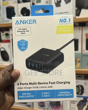 Anker 6-Port Fast Charging Station