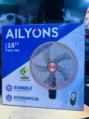 Ailyons 18-Inch Wall Fan with Remote