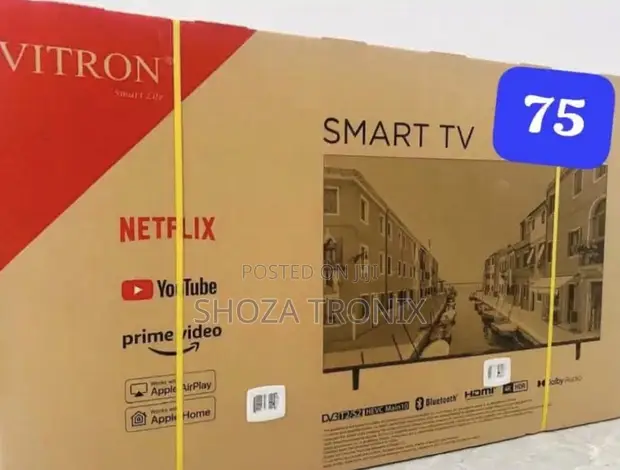 Vitron 75-Inch Frameless 4K TV - 1