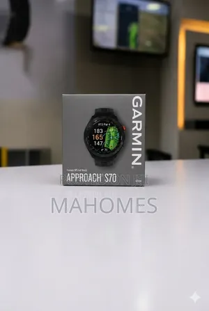 Garmin Approach S70 42mm - Saa Mahiri ya Gofu ya GPS ya Premium