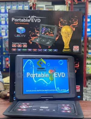 25.8" Portable 3D LED TV & DVD Player