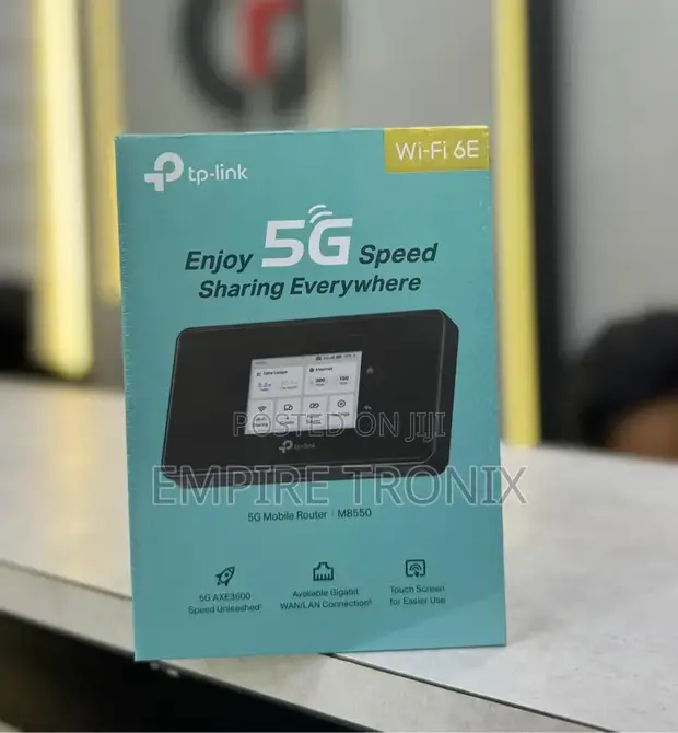 TP-Link M8550 5G Mobile Wi-Fi Router 3600Mbps - 1
