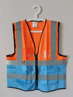 Hi Vis Reflective Safety Vest with 5 Pockets