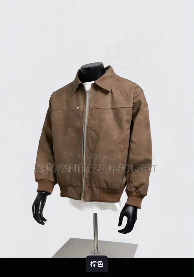 Vintage Suede Bomber Jacket - Ashluxe Style - 1