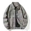 Vintage Suede Bomber Jacket - Ashluxe Style - 4