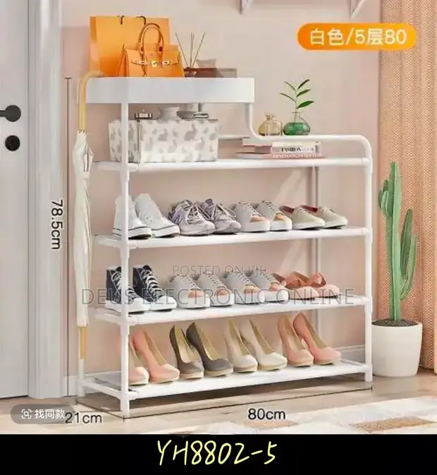 Rafu ya Viatu Mpya Ngazi 4 Kubwa - 1