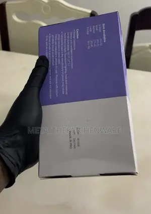 Bönlife Pack Black Nitrile Food Gloves (Large, Powder Free)