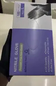 Bönlife Pack Black Nitrile Food Gloves (Large, Powder Free) - 3