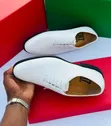 Men's Clarks Moccasins - White - 1