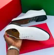 Men's Clarks Moccasins - White - 3