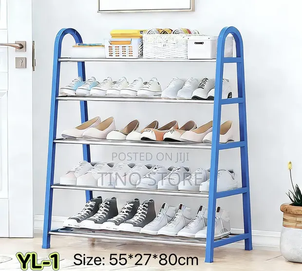 Multi Layer Arc-Top Shoe Rack - 1