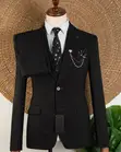 Men's Suits (Gray and Black) - Brand New - 1