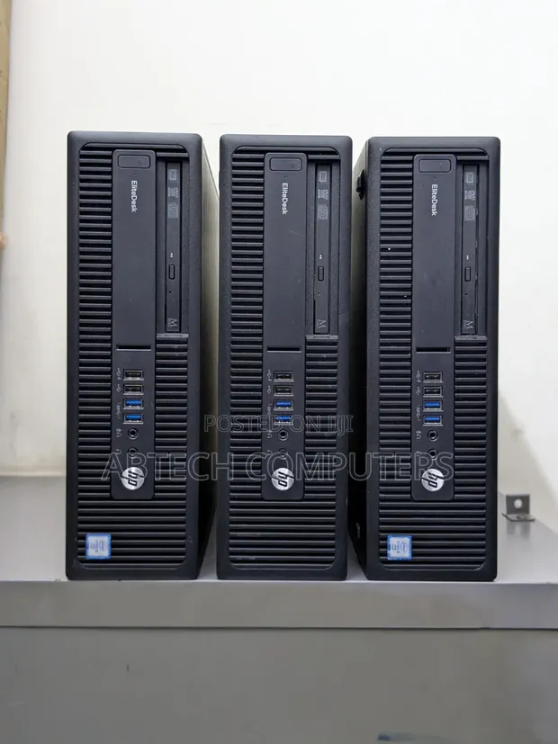 HP EliteDesk 800 G2 Desktop Computer - 8GB RAM, 500GB HDD - 1