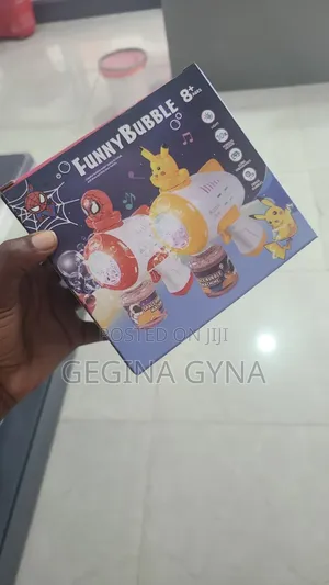 Bubble Gun Toy for Kids