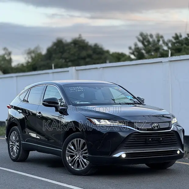 Toyota Harrier 2021 Black - 1