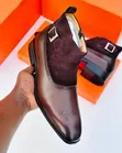 Men's Clarks Leather Boots - Quality Made - 4