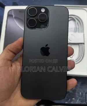 New Apple iPhone 16 Pro Max 256GB Black