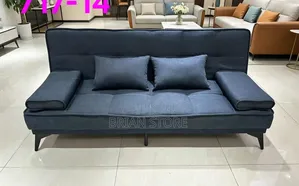 Sofa Bed Multifunctional - Kitambaa cha Bluu Nzito
