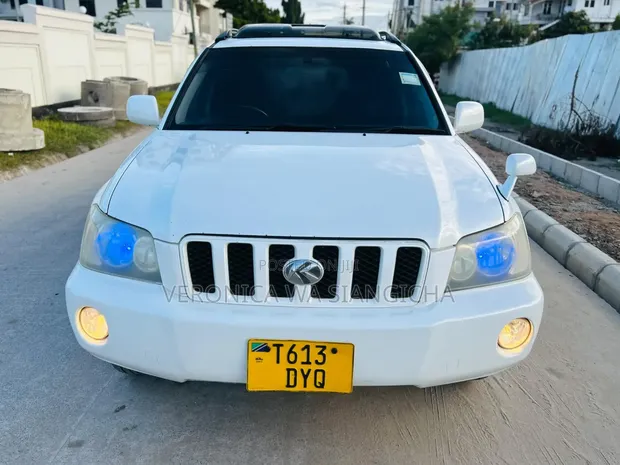Toyota Kluger 2004 Nyeupe - 1