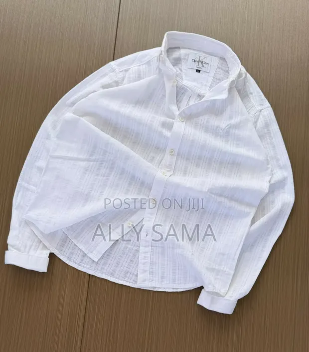 Men's Calvin Klein Linen Shirts - Brand New - 1