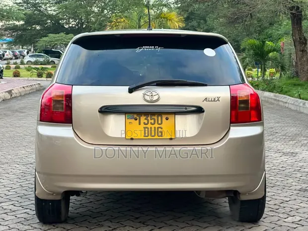 Toyota Allex 2003 Dhahabu - 1