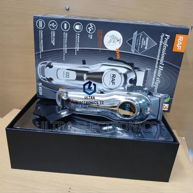 Raf Original Rechargeable Hair Clipper 150 Mins Use 6000rpm - 1