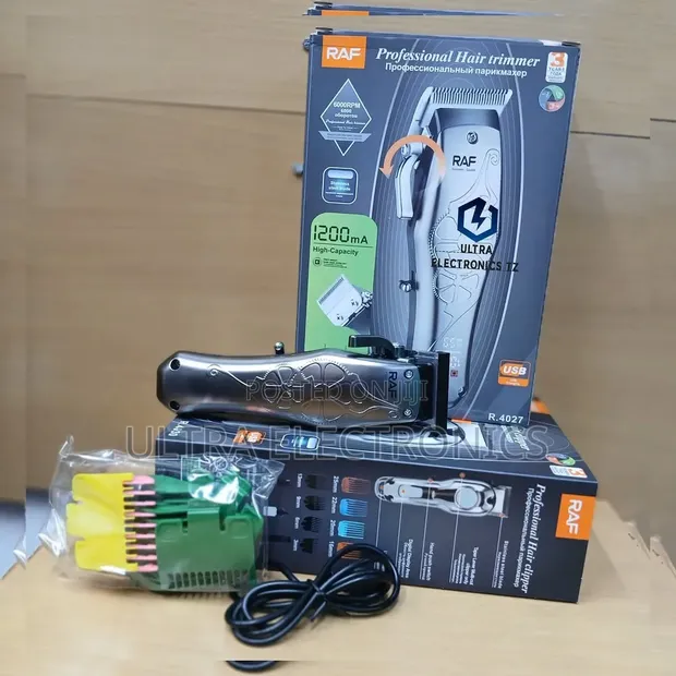 Raf Original Rechargeable Hair Trimmer 6000RPM - 1