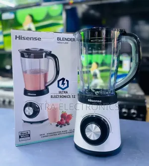 Hisense Blender 500W na Kopo la 1.5L na Vipini vya Chuma