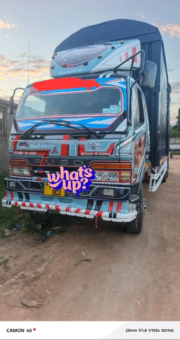 Mitsubishi Fuso Tandem 1998 Silver - 1