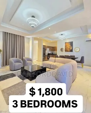 Furnished 3-Bedroom Apartment for Rent in Kahwa Real Estate, Mikocheni