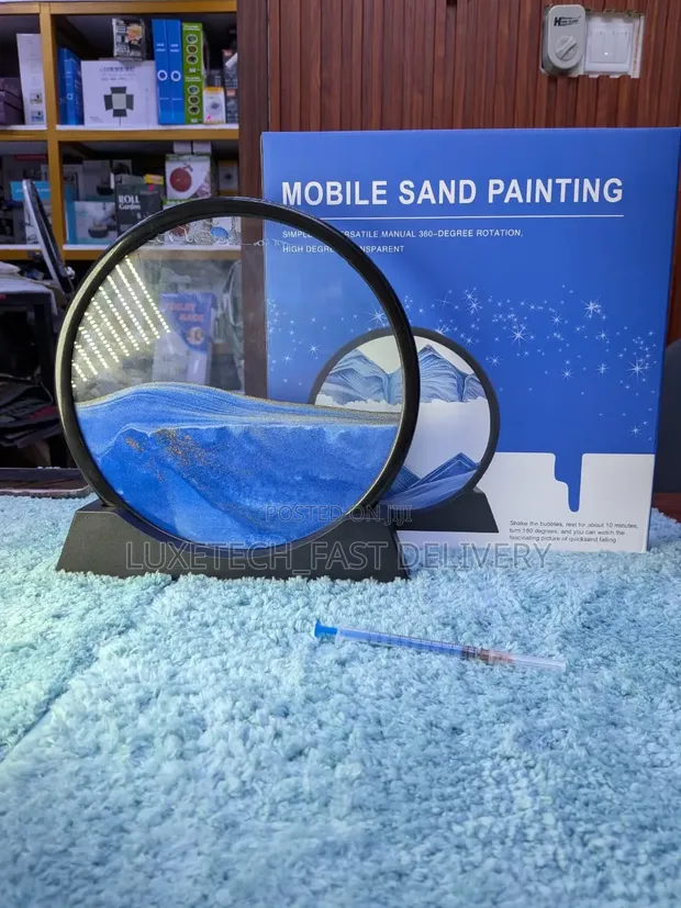 3D Moving Sand Art Picture - Mchanga wa Bluu - 1