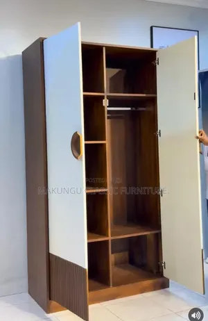 Simple Classic Two-Door Wardrobe