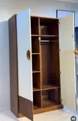 Simple Classic Two-Door Wardrobe - 2