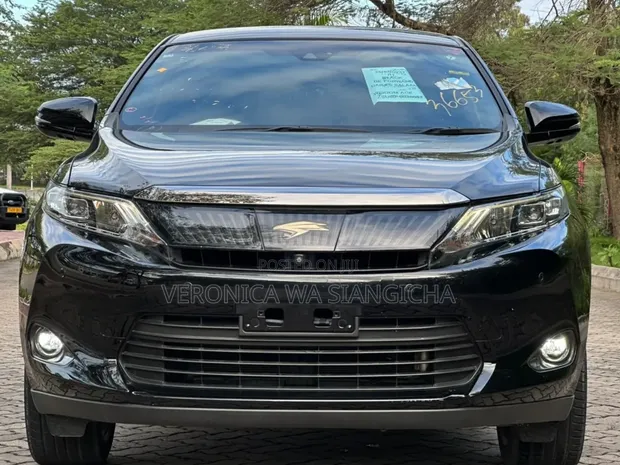 Toyota Harrier 2014 Black - 1